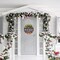 Interchangeable Welcome Sign for Front Door with 14 Changeable Icons, Farmhouse Front Porch Decor Rustic Wooden Wall Sign with 12 LED Lights, Outdoor Seasonal Welcome Home Decorations (Wood home1)